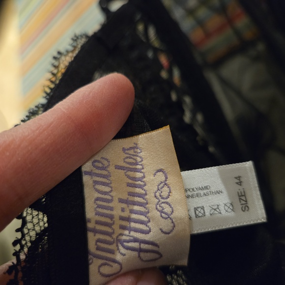 Intimate Attitudes Black 44 Corset - Picture 3 of 9